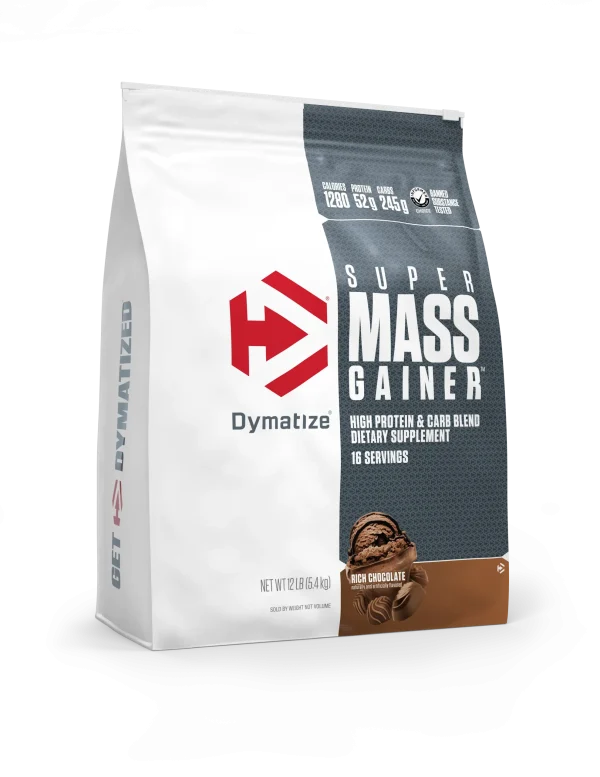 Dymatize Gainer Super Mass 12 Lb Rich Chocolate - Imagen 2