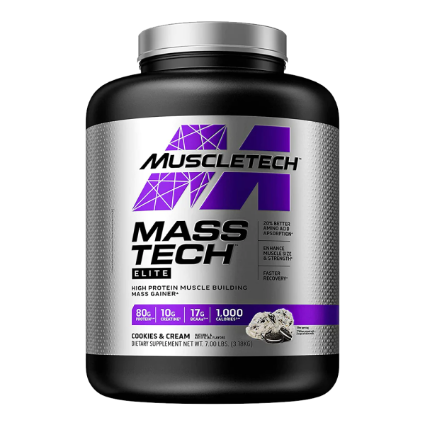 Muscletech Gainer Mass Tech Elite 6 Lb Cookies And Cream