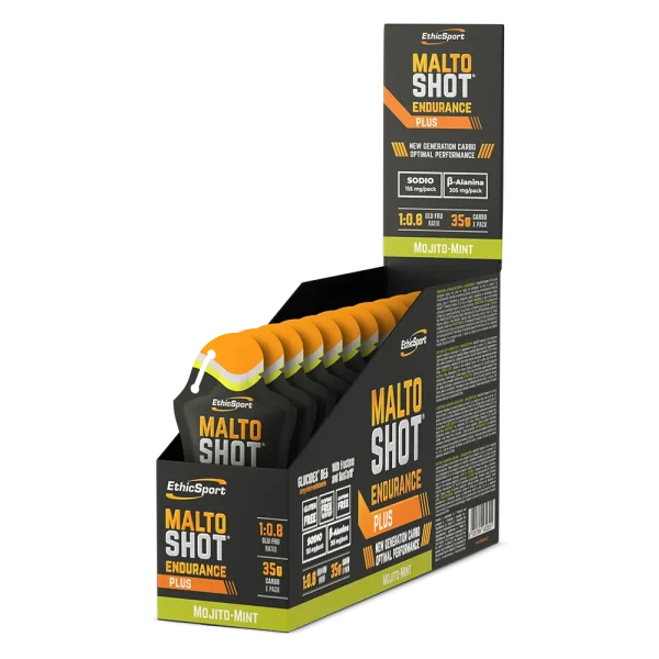 ETHIC SPORT GEL MALTO SHOT ENDURANCE 50 ML MOJITO MINT - Imagen 2