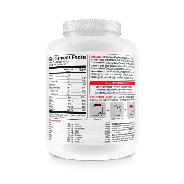 BASIC PROTEINA WHEY 5 LB DUBAI CHOCOLATE - Imagen 2