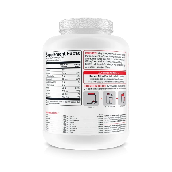 BASIC PROTEINA WHEY 5 LB MANGO CREAM - Imagen 2