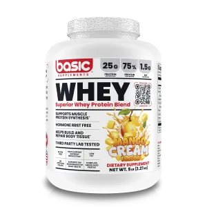 BASIC PROTEINA WHEY 5 LB MANGO CREAM