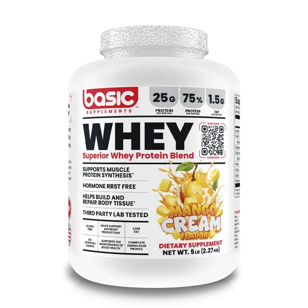 BASIC PROTEINA WHEY 5 LB MANGO CREAM