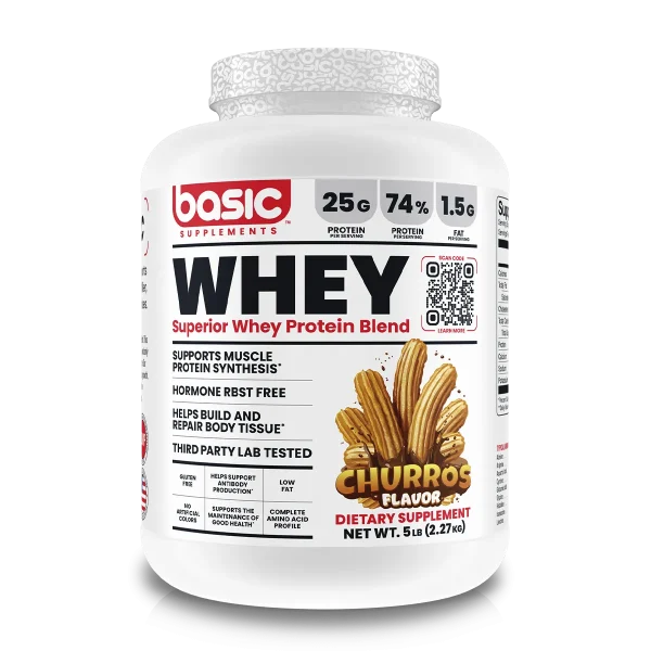 BASIC PROTEINA WHEY 5 LB CHURROS