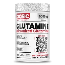 BASIC GLUTAMINA 300 G SIN SABOR