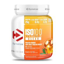DYMATIZE PROTEINA ISO 100 HYDROLYZED 1.16 LB PEACH ICE TEA