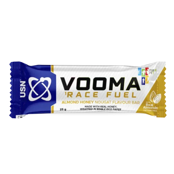 PRONTO CONSUMO: USN BARRA PROTEINA VOOMA 25 G HONEY & ALMOND NUGAT CAJA 30 UNIDADES - Imagen 2