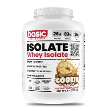 Basic Proteina Isolate 5 Lb Peanut Butter Cookie