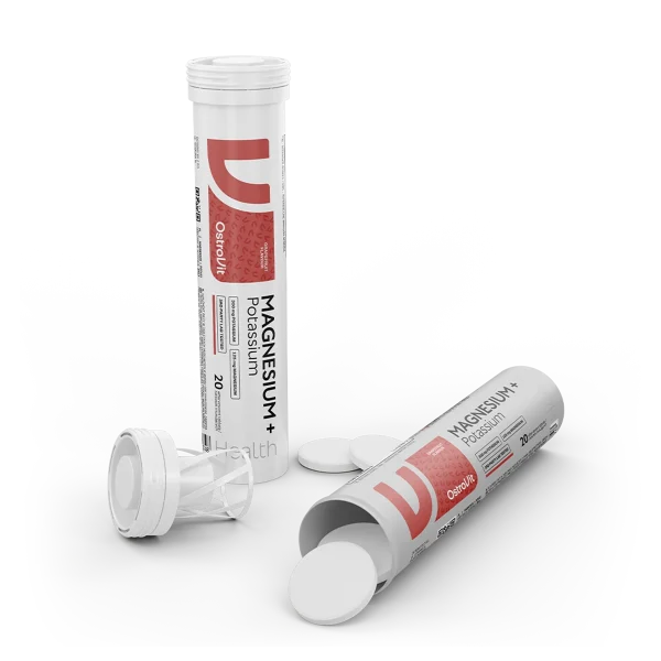 Ostrovit Vitamina Magnesio + Potasio Efervescente 20 Tabs - Imagen 2