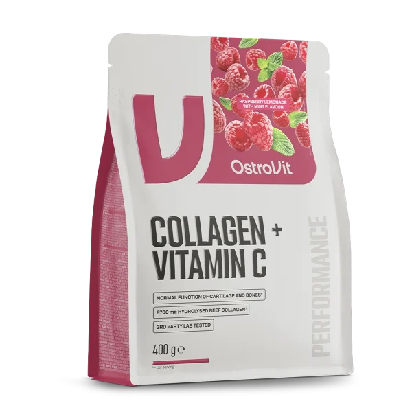 Ostrovit Colageno Vitamina C 400 G Raspberry Lemonade With Mint