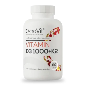 OSTROVIT VITAMINA D3 1000 + K2 90 TABS