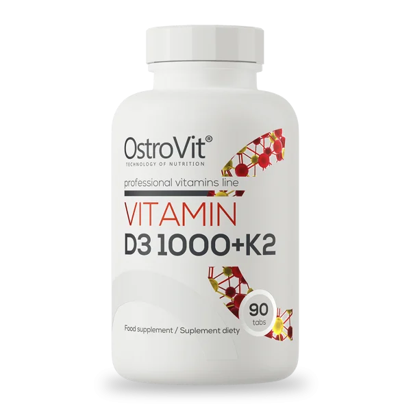 OSTROVIT VITAMINA D3 1000 + K2 90 TABS